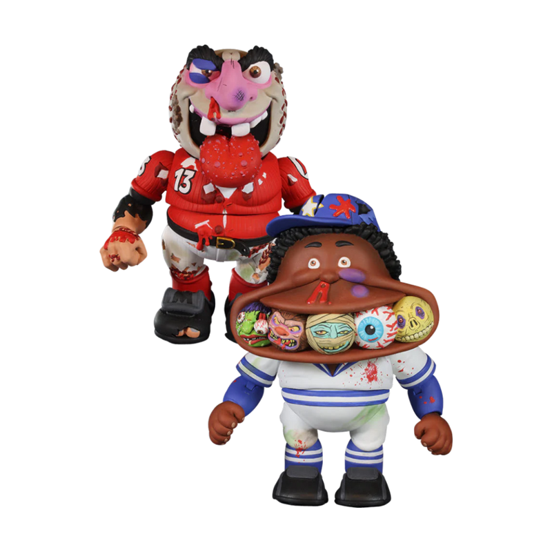 Madballs vs Garbage Pail Kids - Mouth Phil vs Screamin Meemie Action Figure Set