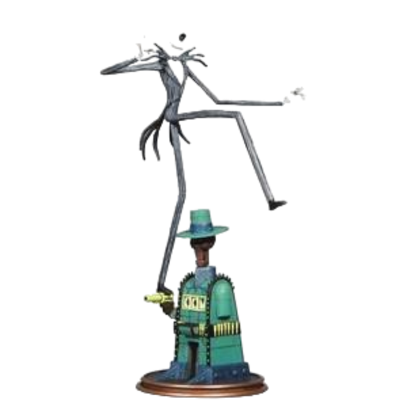 The Nightmare Before Christmas - Oogies Lair Jack Gallery PVC Statue