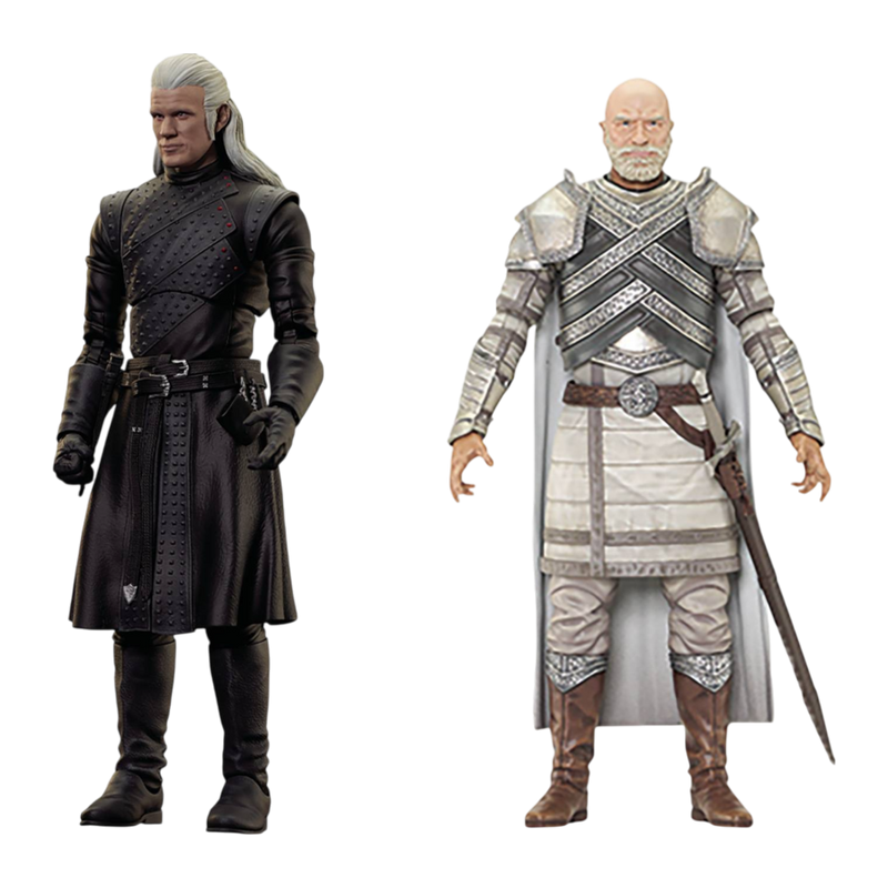 House Of The Dragon - Daemon in Royal Garb & Ser Harrold Westerling Action Figure (Assorted Single)