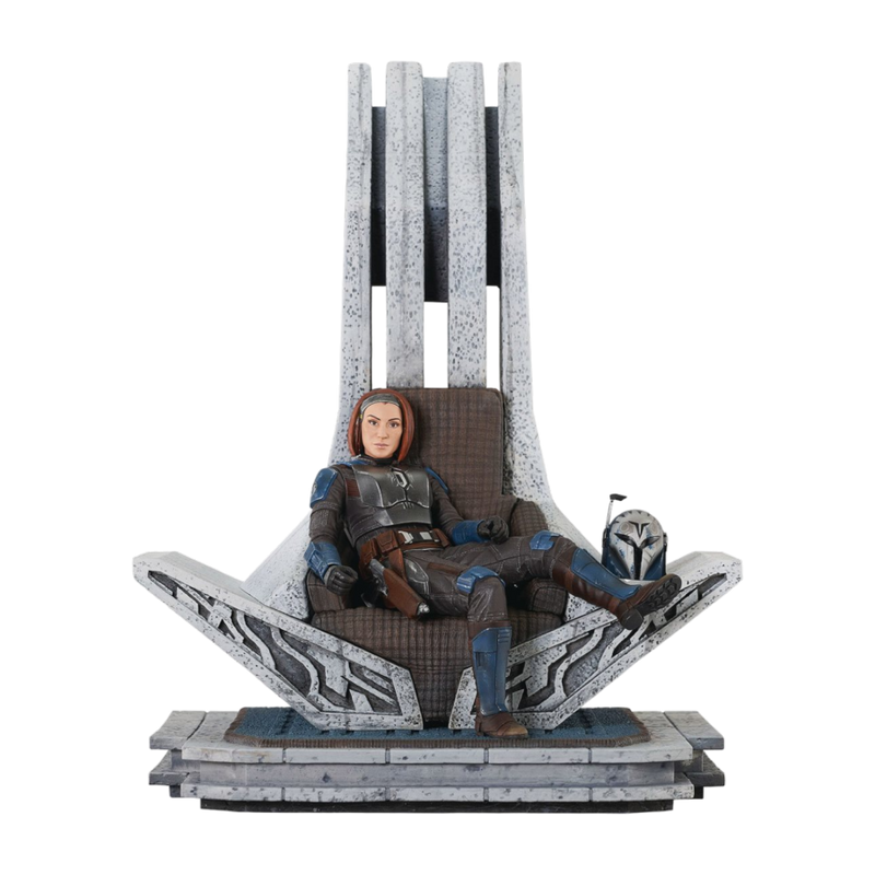 Star Wars: The Mandalorian - Bo-Katan on Throne Statue