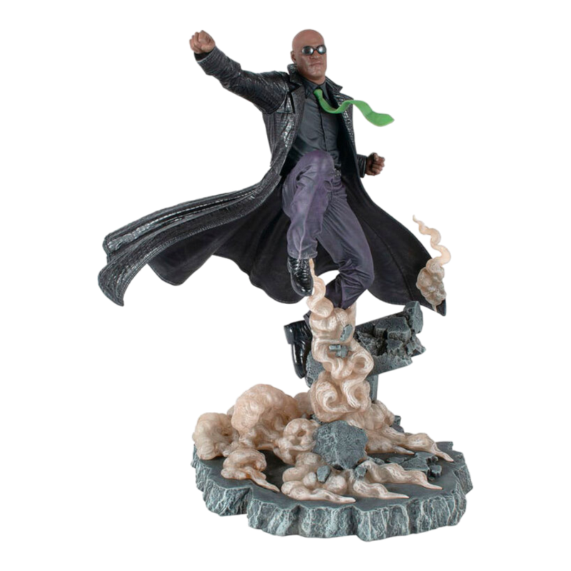 The Matrix - Morpheus Deluxe Gallery PVC Statue