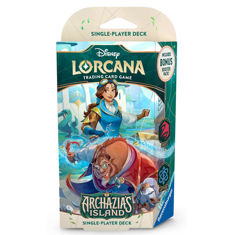 Disney Lorcana - S7 Archazia's Island Single-Player Deck: Ruby & Sapphire