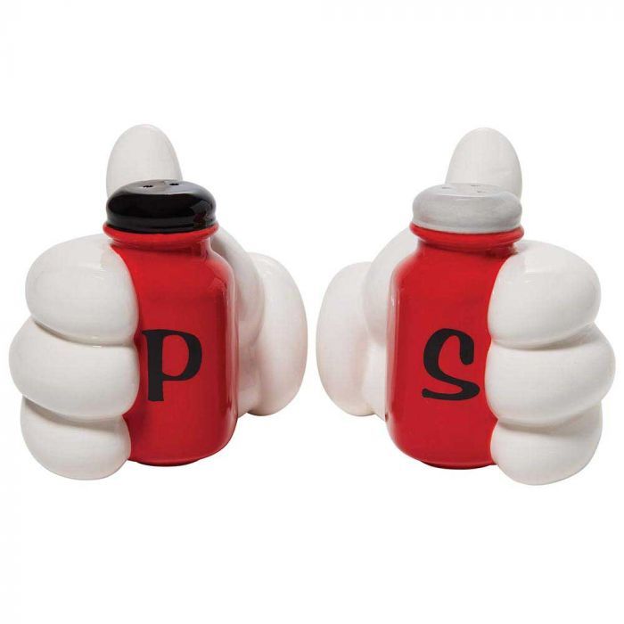 Disney Gifts: Salt & Pepper Shaker Set - Mickey's Hands