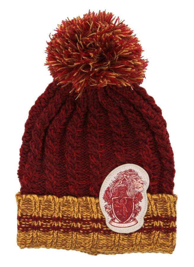 Harry Potter - Gryffindor Heathered Pom Beanie