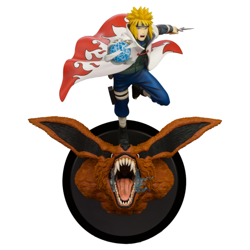 Naruto - Minato Namikaze & Kyuubi 1/8th Scale Statue