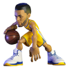 NBA - Steph Curry (Warriors) 12 Inch Vinyl Figure