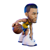 NBA - Steph Curry (Warriors) Mini 6 Inch Vinyl Figure