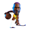 NBA - Shaquille O-Neal (Lakers) Mini 6 Inch Vinyl Figure