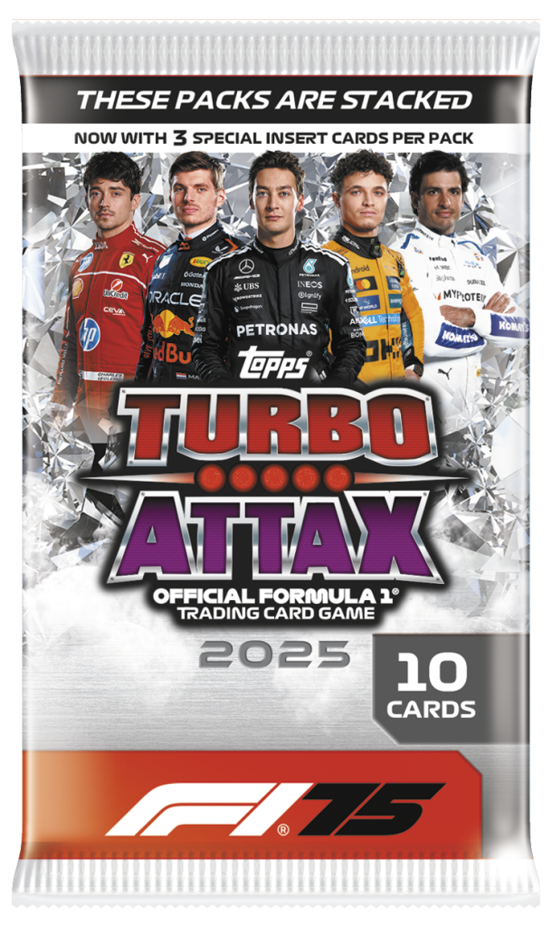 Turbo Attax: Formula 1 2025 Trading Card Booster (Single)