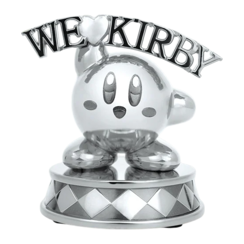 Kirby - We Love Kirby Diecast Statue [Silver Version]
