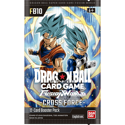 Dragon Ball Super Card Game: Fusion World –  Cross Force Booster (Single)