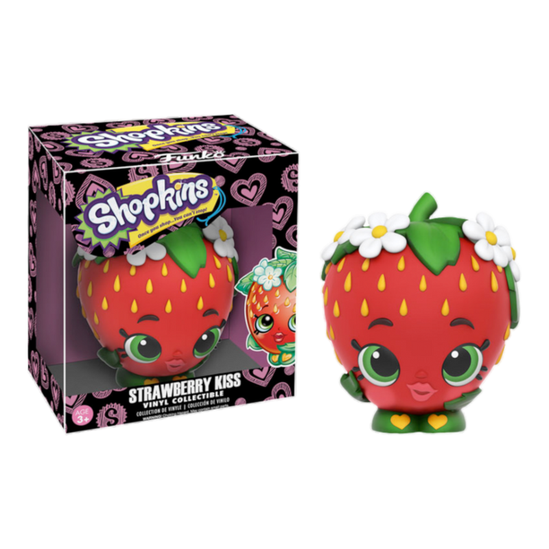 Shopkins - Strawberry Kiss 3 Inch Vinyl Figure