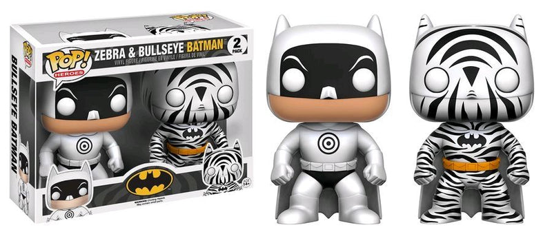 Batman - Bullseye & Zebra Pop! 2Pk
