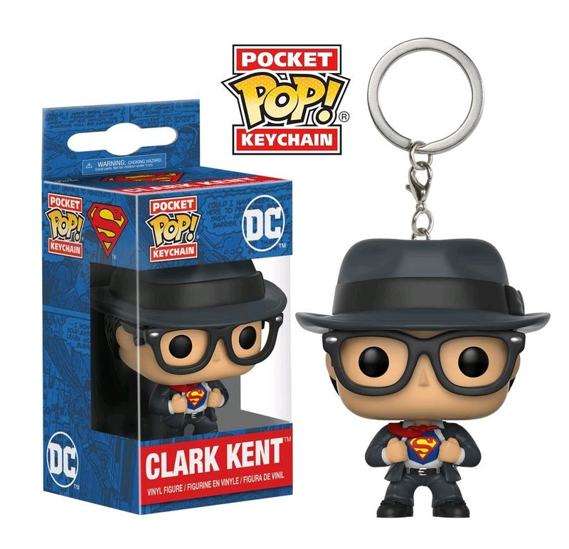 Superman - Clark Kent Pop! Keychain