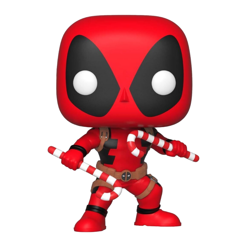 Deadpool - Deadpool with Christmas Candy Canes Pop! Vinyl Figure