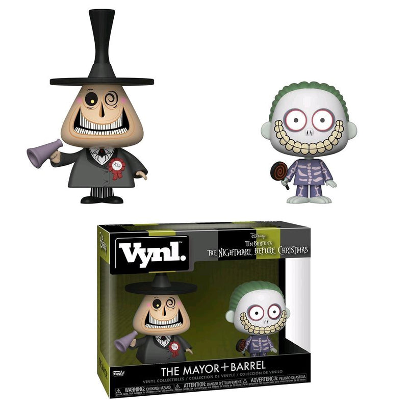 The Nightmare Before Christmas - Mayor & Barrel Vynl.