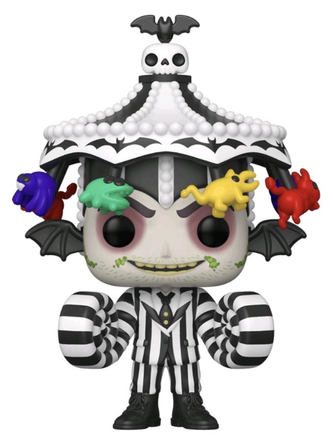 Beetlejuice - Beetlejuice with Hat (US Exclusive) Pop! Vinyl Figure