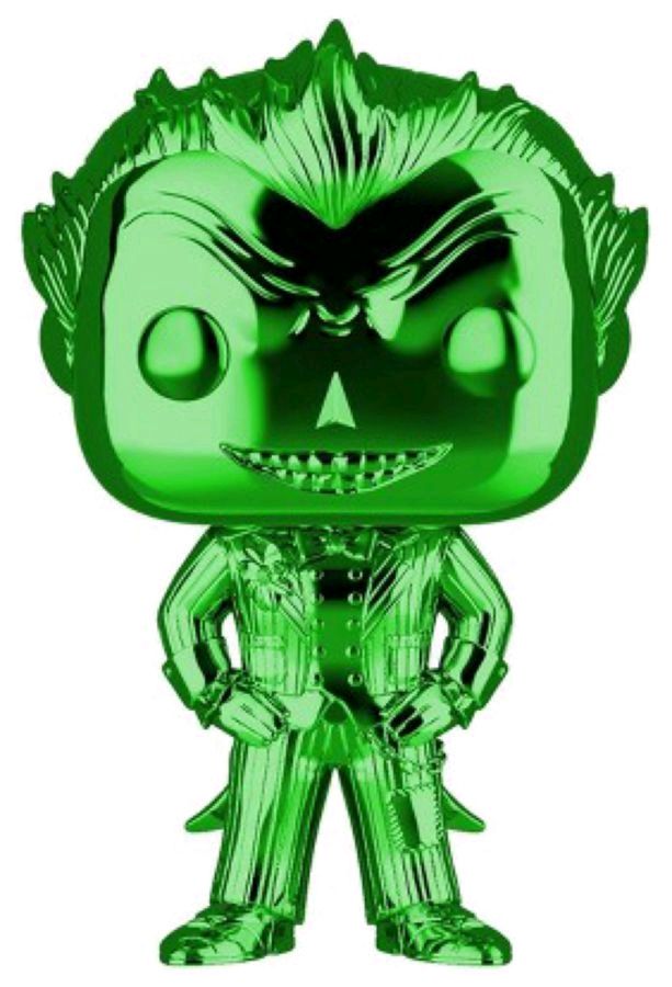 Batman - The Joker Green Chrome Pop! Vinyl RS
