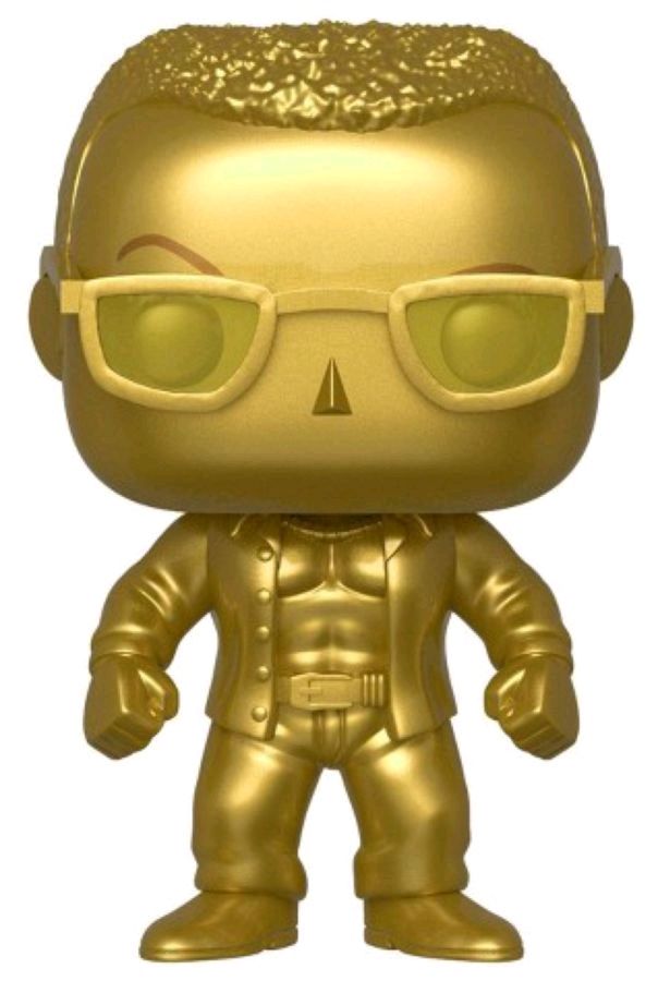 WWE - The Rock Gold Metallic Pop! Vinyl RS