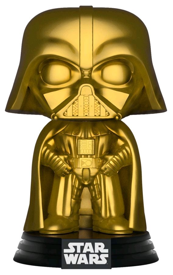 Star Wars - Darth Vader Gold Metallic Pop! Vinyl RS
