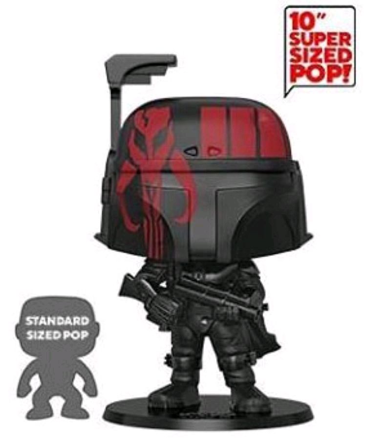 Star Wars - Boba Fett Black US Exclusive 10 Inch Pop! Vinyl Figure