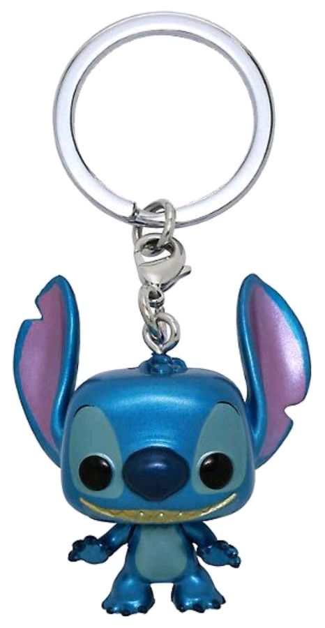 Lilo & Stitch - Stitch Metallic (US Exclusive) Pocket Pop! Keychain