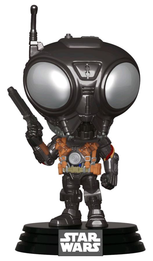 Star Wars: The Mandalorian - Q9-Zero Metallic Pop! Vinyl Figure