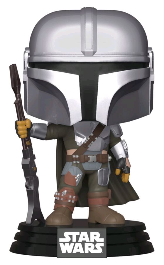 Star Wars: The Mandalorian - Mandalorian Pose Metallic Pop! Vinyl Figure
