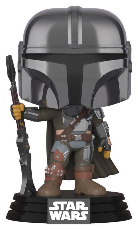 Star Wars: The Mandalorian - Mandalorian Chrome (US Exclusive) Pop! Vinyl Figure