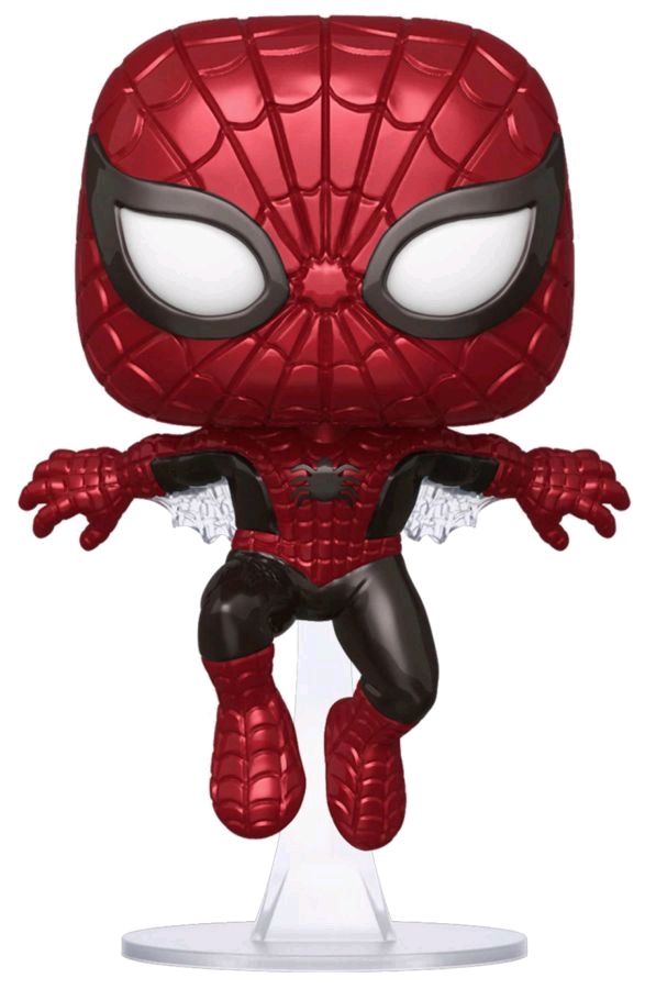 Spider-Man - Spider-Man First Appearance Metallic 80th Anniversary (US Exclusive) Pop! Vinyl Figure