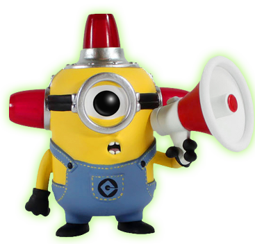 Despicable Me - Fire Alarm Minion Glow Pop!