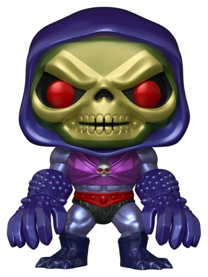 Masters of the Universe - Skeletor with Terror Claws Metallic (US Exclusive) Pop! Vinyl Figure