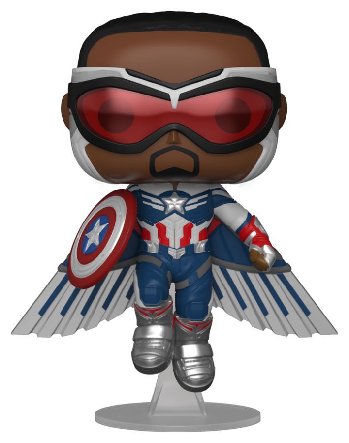 The Falcon and the Winter Soldier - Captain America Flying (US Exclusive) Pop! Vinyl Figure
