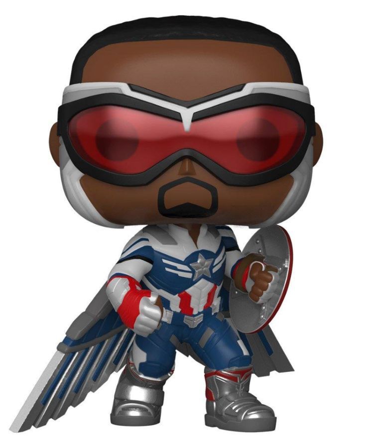 The Falcon and the Winter Soldier - Captain America Pose (US Exclusive) Pop! Vinyl Figure