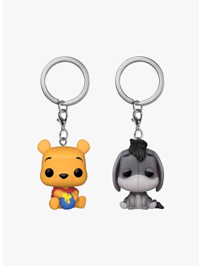Winnie the Pooh - Winnie & Eeyore (US Exclusive) Pop! Keychain 2 Pack