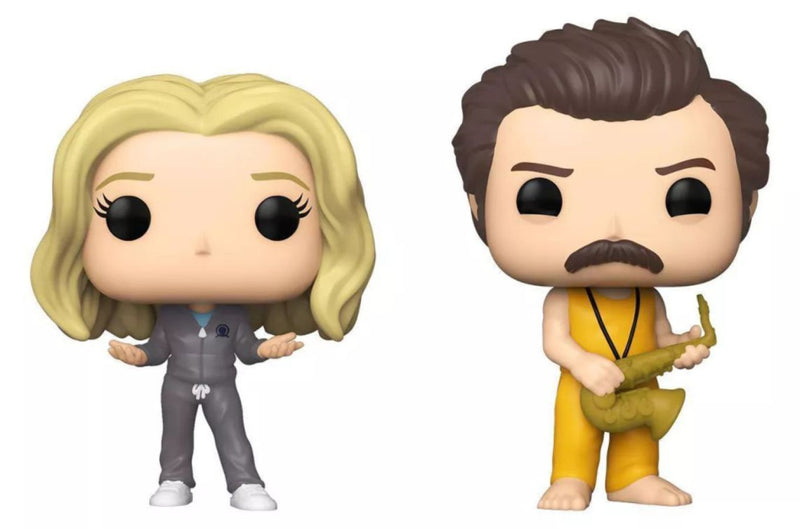 Parks and Recreation - Locked In Ron & Leslie (US Exclusive) Pop! Vinyl Figure 2 Pack