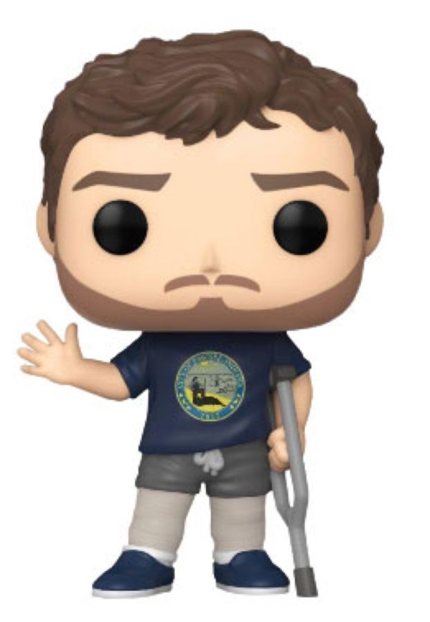Parks and Recreation - Andy with Leg Casts (US Exclusive) Pop! Vinyl Figure
