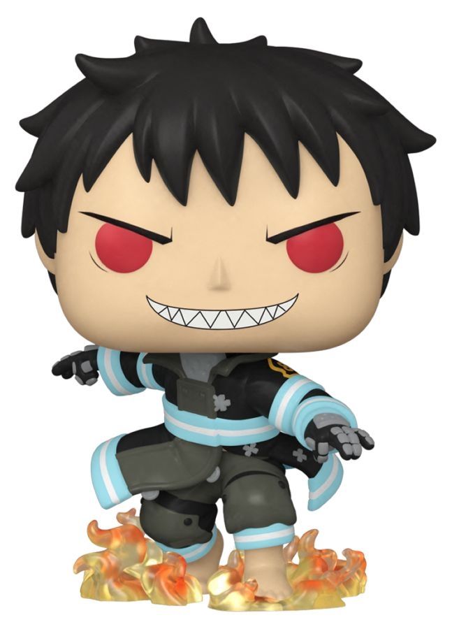 Fire Force - Shinra with Fire Glow (US Exclusive) Pop! Vinyl Figure