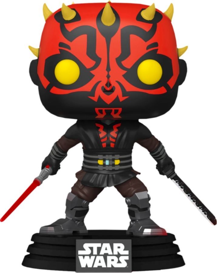 Star Wars: The Clone Wars - Darth Maul with Two Lightsabers (US Exclusive) Pop! Vinyl Figure