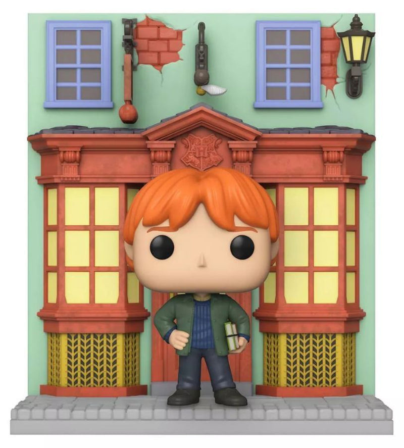 Harry Potter - Quality Quidditch Supplies with Ron Diagon Alley (US Exclusive) Pop! Deluxe