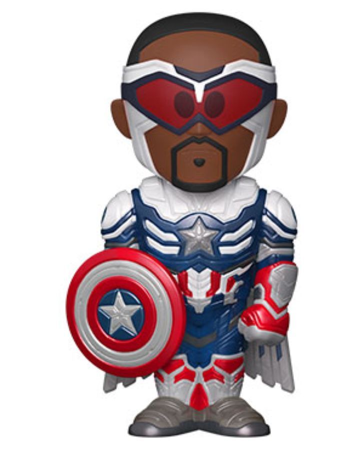 The Falcon and the Winter Soldier - Captain America (Chance of Chase) Vinyl SODA Figure