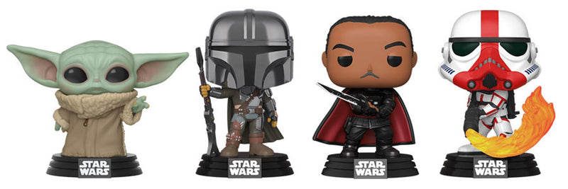 Star Wars: The Mandalorian - US Exclusive Pop! Vinyl Figure 4 Pack
