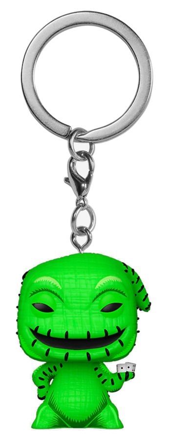 The Nightmare Before Christmas - Oogie Boogie with Dice Black Light (US Exclusive) Pocket Pop! Keychain