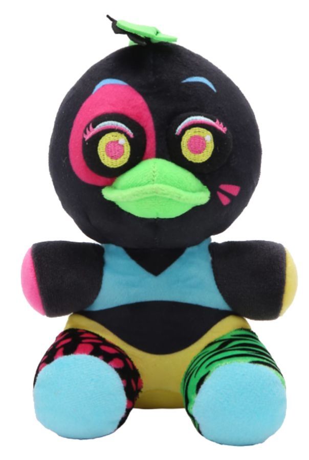 Five Nights at Freddys: Security Breach - Chica Glamrock Black Light (US Exclusive) Plush