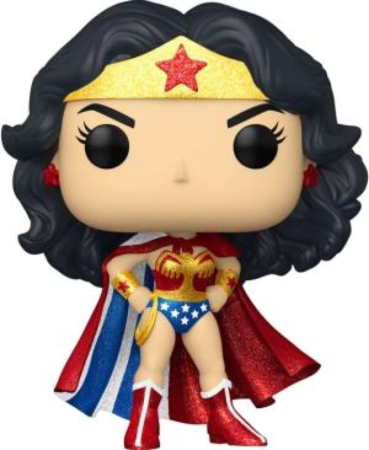 Wonder Woman - Classic Diamond Glitter 80th Anniversary (US Exclusive) Pop! Vinyl Figure