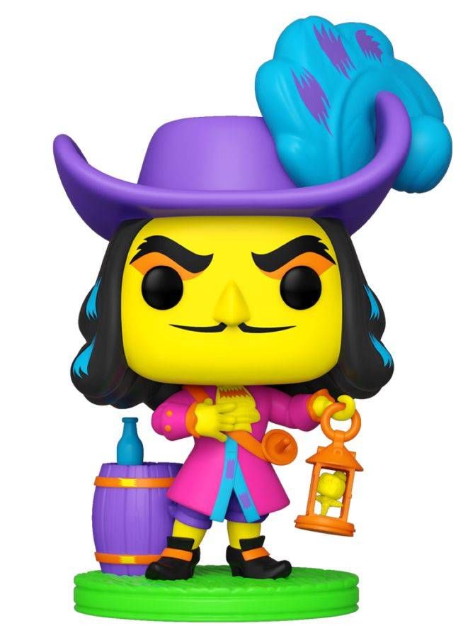 Disney Villains - Captain Hook Black Light (US Exclusive) Pop! Vinyl Figure