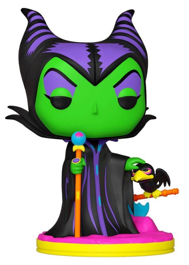 Disney Villains - Maleficent Black Light (US Exclusive) Pop! Vinyl Figure