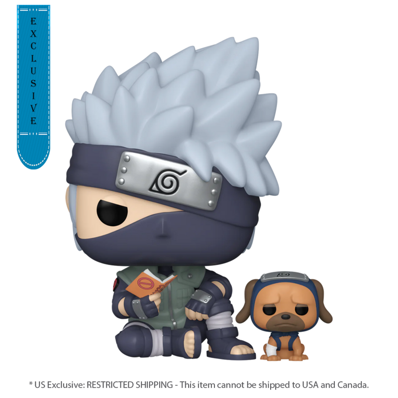 Naruto - Kakashi with Pakkun (US Exclusive) Pop! Vinyl Figure