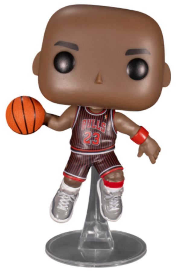 NBA: Bulls - Michael Jordan Black Pinstripe (US Exclusive) Pop! Vinyl Figure