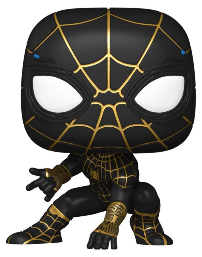 Spider-Man: No Way Home - Spider-Man Black and Gold 10 Inch Pop! Vinyl Figure